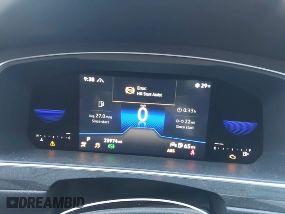 2023 Volkswagen Tiguan SE with VIN 3VVMB7AX7PM017807, listed as a IAAI auction lot 41422055 with 23,974 mi miles and . Bid and sale history available at DreamBid. Image 7.