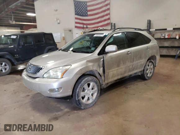 2008 Lexus RX 350 z VIN 2T2HK31U38C056561, wystawiony jako Copart lot #58263315 z przebiegiem 104 007 mil mil oraz Czysty tytuł • Clean title. Historia ofert i sprzedaży dostępna na DreamBid. Obrazek 1.