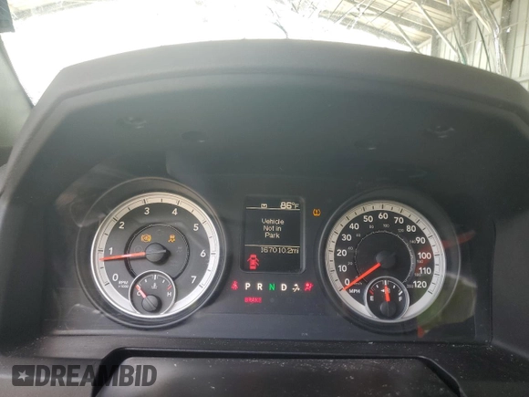 2013 Ram 1500 Express z VIN 1C6RR7KT4DS647242, wystawiony jako Copart lot #60989575 z przebiegiem 167 010 mil mil oraz Nie do naprawy • Non repairable. Historia ofert i sprzedaży dostępna na DreamBid. Obrazek 9.
