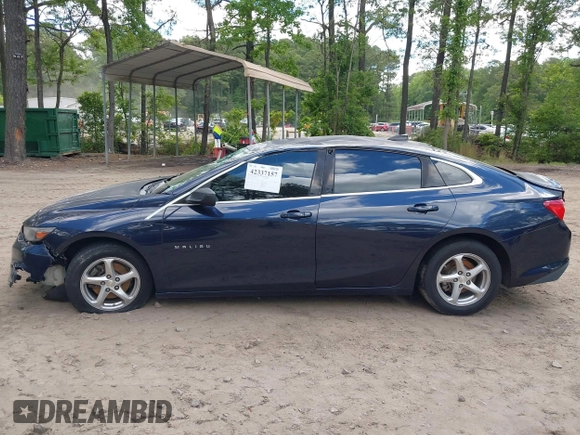 2016 Chevrolet Malibu LS with VIN 1G1ZB5ST2GF321771, listed as a IAAI auction lot 42337157 with 204,329 mi miles and . Bid and sale history available at DreamBid. Image 14.