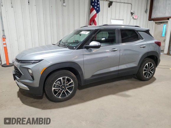 2024 Chevrolet TrailBlazer LT with VIN KL79MRSL4RB145130, listed as a Copart auction lot 53735715 with 20,485 mi miles and Clean Title. Bid and sale history available at DreamBid. Image 1.