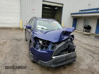 2022 Toyota Corolla Cross XLE with VIN 7MUDAABGXNV042443, listed as a Copart auction lot 57808565 with 102,887 mi miles and Salvage title. Bid and sale history available at DreamBid. Image 14.