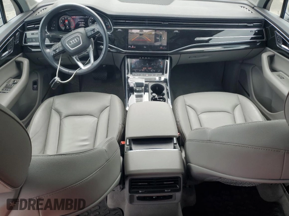 2022 Audi Q7 Premium Plus with VIN WA1LXBF75ND002720, listed as a Copart auction lot 54001815 with 54,677 mi miles and Salvage title. Bid and sale history available at DreamBid. Image 8.