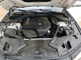 2018 BMW 5 Series 530i with VIN WBAJA5C53JG898430, listed as a Copart auction lot 54243195 with 129,854 mi miles and Salvage title. Bid and sale history available at DreamBid. Image 11.