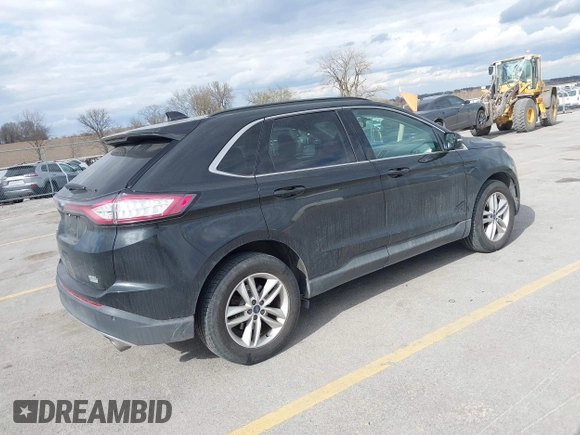 2015 Ford Edge SEL with VIN 2FMTK3J94FBB47320, listed as a IAAI auction lot 41982477 with 136,005 mi miles. Bid and sale history available at carsss.com. Image 4.