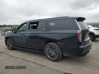 2024 Cadillac Escalade ESV AWD V-Series with VIN 1GYS4SK9XRR381010, listed as a Copart auction lot 56686185 with Not provided miles and Salvage title. Bid and sale history available at DreamBid. Image 2.