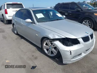 2008 BMW 3 Series 328i with VIN WBAVA37598NL49675, listed as a IAAI auction lot 42444532 with 143,791 mi miles and . Bid and sale history available at DreamBid. Image 1.