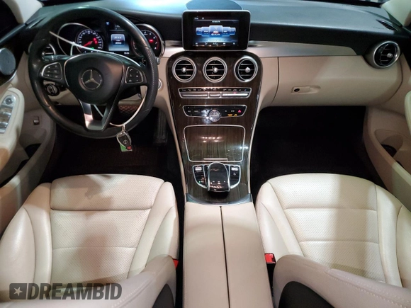 2016 Mercedes-Benz C 300 Luxury with VIN 55SWF4KB3GU105673, listed as a Copart auction lot 51456095 with 80,546 mi miles and Clean Title. Bid and sale history available at DreamBid. Image 8.
