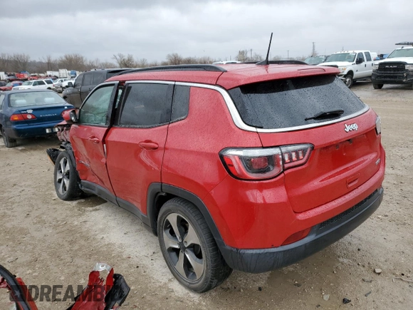 2018 Jeep Compass Latitude with VIN 3C4NJCBB8JT240940, listed as a Copart auction lot 49711225 with 133,449 mi miles and Salvage Title. Bid and sale history available at carsss.com. Image 2.