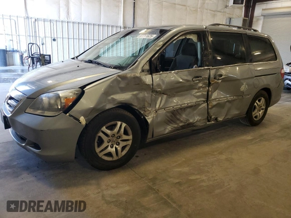2007 Honda Odyssey EX с VIN 5FNRL38457B132819, выставлен на аукционе Copart как лот 57711625 с пробегом 265 463 миль миль и Списание • Salvage title. История ставок и продаж доступна на DreamBid. Изображение 1.