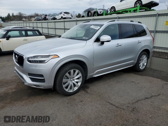 2016 Volvo XC90 T6 Momentum with VIN YV4A22PK1G1052238, listed as a Copart auction lot 51855405 with 124,623 mi miles and Salvage Title. Bid and sale history available at DreamBid. Image 1.