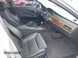 2007 BMW 5 Series 530i with VIN WBANE73507CM46579, listed as a IAAI auction lot 41511577 with 168,904 mi miles. Bid and sale history available at carsss.com. Image 5.