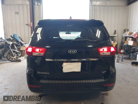 2016 Kia Sedona LX with VIN KNDMB5C14G6191796, listed as a IAAI auction lot 42130638 with 141,099 mi miles and . Bid and sale history available at DreamBid. Image 16.