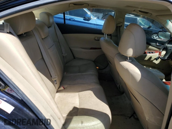 2009 Lexus ES 350 with VIN JTHBJ46G792317484, listed as a Copart auction lot 53651875 with 206,827 mi miles and Salvage Title. Bid and sale history available at carsss.com. Image 10.