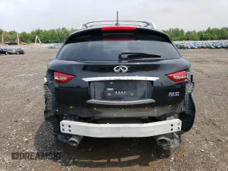2009 Infiniti FX35 with VIN JNRAS18W59M156067, listed as a Copart auction lot 50407644 with 247,423 mi miles and Salvage Title. Bid and sale history available at carsss.com. Image 6.
