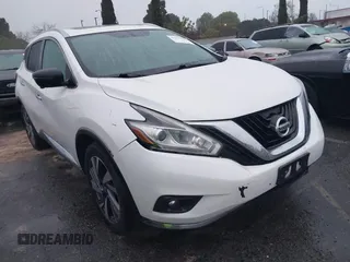 2018 Nissan Murano S z VIN 5N1AZ2MG8JN114017, wystawiony jako IAAI lot #41778344 z przebiegiem 63 628 mil mil oraz . Historia ofert i sprzedaży dostępna na DreamBid. Obrazek 1.