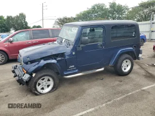 2006 Jeep Wrangler Unlimited LWB with VIN 1J4FA44S66P750071, listed as a Copart auction lot 59953904 with 102,047 mi miles and Salvage title. Bid and sale history available at DreamBid. Image 1.