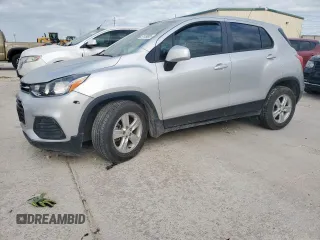 2021 Chevrolet Trax LS with VIN KL7CJKSB0MB327333, listed as a Copart auction lot 51139865 with 33,656 mi miles and Clean Title. Bid and sale history available at carsss.com. Image 1.