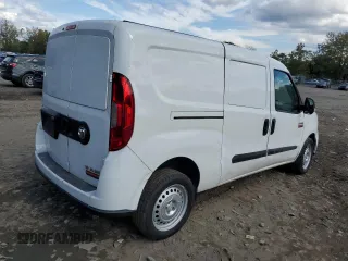 2022 Ram ProMaster City Cargo Tradesman with VIN ZFBHRFAB6N6X11883, listed as a Copart auction lot 74130934 with 2,110 mi miles and Salvage Title. Bid and sale history available at DreamBid. Image 3.