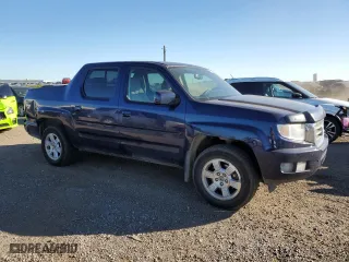 2013 Honda Ridgeline RTS with VIN 5FPYK1F47DB501592, listed as a Copart auction lot 63582403 with 436,565 mi miles and Salvage Title. Bid and sale history available at carsss.com. Image 4.