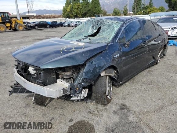 2018 Honda Clarity Plug-In Hybrid with VIN JHMZC5F13JC014386, listed as a Copart auction lot 76424544 with 89,940 mi miles and Salvage Title. Bid and sale history available at carsss.com. Image 1.