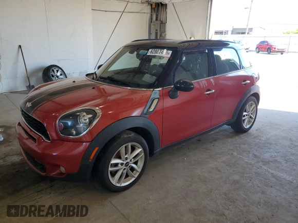 2014 MINI Countryman S with VIN WMWZC3C54EWP27179, listed as a Copart auction lot 62887415 with Not provided miles and Clean title. Bid and sale history available at DreamBid. Image 1.