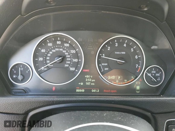2013 BMW 3 Series 328i с VIN WBA3C1C58DF443921, выставлен на аукционе Copart как лот 52677255 с пробегом 86 949 миль миль и Списание • Salvage title. История ставок и продаж доступна на DreamBid. Изображение 9.