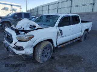 2021 Toyota Tacoma SR5 z VIN 3TMAZ5CN3MM140626, wystawiony jako Copart lot #77401424 z przebiegiem Nie podano mil oraz Nie do naprawy • Non repairable. Historia ofert i sprzedaży dostępna na DreamBid. Obrazek 1.