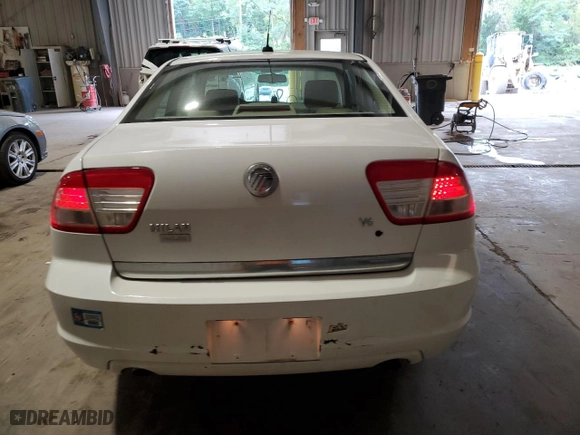 2007 Mercury Milan Premier with VIN 3MEHM08127R670551, listed as a Copart auction lot 71887554 with 129,513 mi miles and Salvage Title. Bid and sale history available at carsss.com. Image 6.