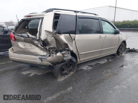 2009 Toyota Sienna CE with VIN 5TDZK23C99S253511, listed as a IAAI auction lot 41556433 with 239,778 mi miles and . Bid and sale history available at DreamBid. Image 4.
