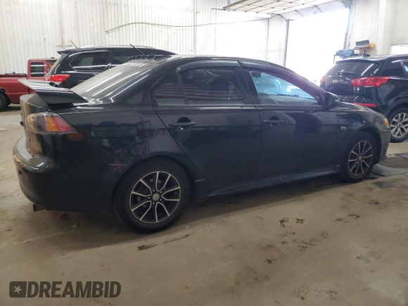 2016 Mitsubishi Lancer SE with VIN JA32V2FW2GU005168, listed as a Copart auction lot 74809854 with 82,466 mi miles and Non Repairable. Bid and sale history available at DreamBid. Image 3.