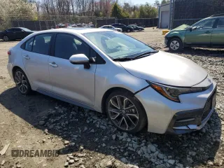 2020 Toyota Corolla XSE with VIN 5YFT4RCE8LP056484, listed as a Copart auction lot 50172275 with 13,546 mi miles and Salvage Title. Bid and sale history available at carsss.com. Image 4.