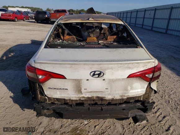 2015 Hyundai Sonata 2.4L SE with VIN 5NPE24AF6FH004432, listed as a Copart auction lot 79126434 with 0 mi miles and Non Repairable. Bid and sale history available at carsss.com. Image 6.