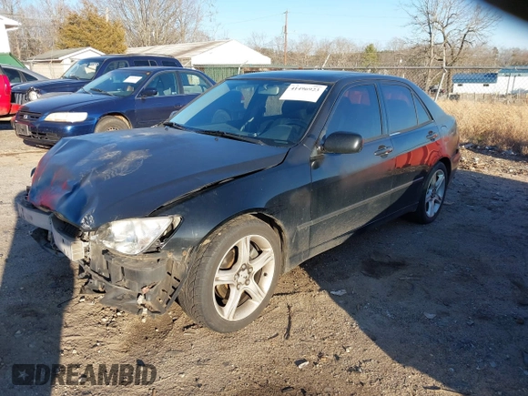 2001 Lexus IS with VIN JTHBD182710020433, listed as a IAAI auction lot 41496923 with 248,450 mi miles. Bid and sale history available at carsss.com. Image 2.