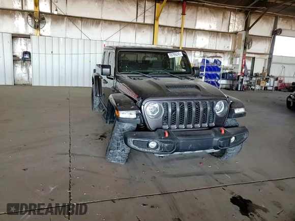 2021 Jeep Gladiator Mojave with VIN 1C6JJTEG1ML577771, listed as a Copart auction lot 60796245 with 71,999 mi miles and Salvage title. Bid and sale history available at DreamBid. Image 13.