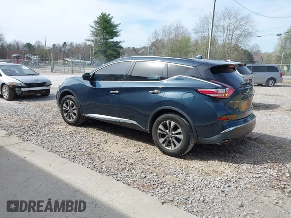 2018 Nissan Murano S z VIN 5N1AZ2MG5JN105131, wystawiony jako IAAI lot #41838201 z przebiegiem 90 782 mil mil oraz . Historia ofert i sprzedaży dostępna na DreamBid. Obrazek 3.