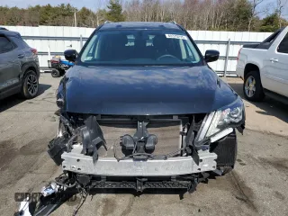 2018 Nissan Pathfinder S z VIN 5N1DR2MM6JC620539, wystawiony jako Copart lot #48370295 z przebiegiem 91 047 mil mil oraz Szkoda całkowita • Salvage title. Historia ofert i sprzedaży dostępna na DreamBid. Obrazek 5.