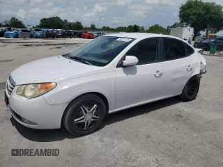 2010 Hyundai Elantra GLS with VIN KMHDU4AD2AU889047, listed as a Copart auction lot 59210735 with 307,475 mi miles and Salvage title. Bid and sale history available at DreamBid. Image 1.