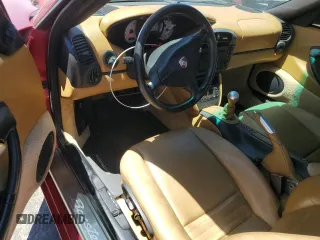 2001 Porsche Boxster with VIN WP0CA29851U623400, listed as a Copart auction lot 62940895 with 102,734 mi miles and Salvage title. Bid and sale history available at DreamBid. Image 8.
