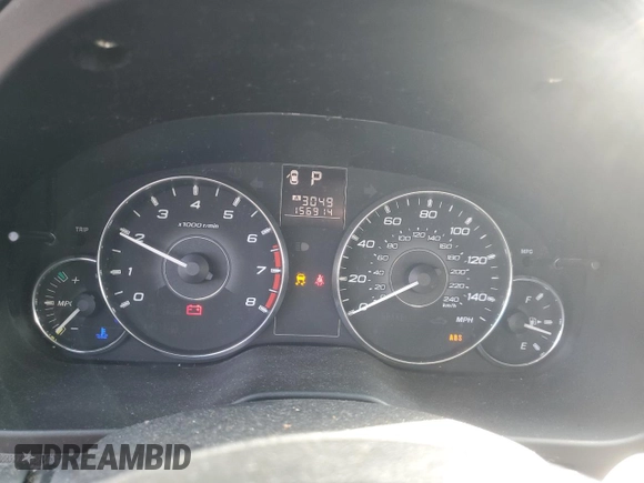 2012 Subaru Legacy 2.5i with VIN 4S3BMBA6XC3037006, listed as a Copart auction lot 62278955 with 156,914 mi miles and Clean title. Bid and sale history available at DreamBid. Image 9.