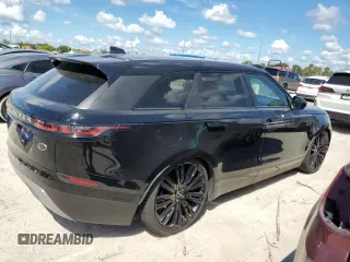 2019 Land Rover Range Rover Velar S with VIN SALYB2EV3KA796438, listed as a Copart auction lot 73963974 with 80,505 mi miles and Clean title. Bid and sale history available at DreamBid. Image 3.