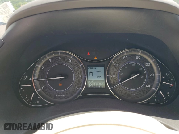 2015 Infiniti QX80 with VIN JN8AZ2NE5F9086764, listed as a Copart auction lot 65805134 with 154,333 mi miles and Salvage Title. Bid and sale history available at carsss.com. Image 9.