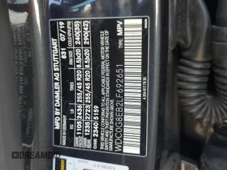 2020 Mercedes-Benz GLC 300 with VIN WDC0G8EB2LF692651, listed as a Copart auction lot 61568195 with 60,929 mi miles and Salvage title. Bid and sale history available at DreamBid. Image 13.