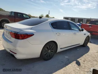 2016 Kia K900 Premium with VIN KNALT4D36G6031354, listed as a Copart auction lot 79992234 with 146,192 mi miles and Salvage Title. Bid and sale history available at carsss.com. Image 3.