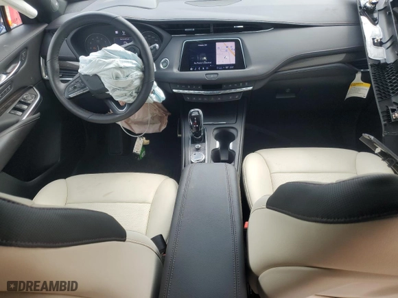 2023 Cadillac XT4 FWD Sport with VIN 1GYFZER43PF111131, listed as a Copart auction lot 71765404 with 524 mi miles and Salvage Title. Bid and sale history available at carsss.com. Image 8.