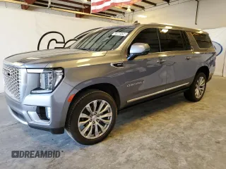 2022 GMC Yukon XL Denali with VIN 1GKS1JKL4NR228609, listed as a Copart auction lot 61560134 with 58,267 mi miles and Clean Title. Bid and sale history available at DreamBid. Image 1.