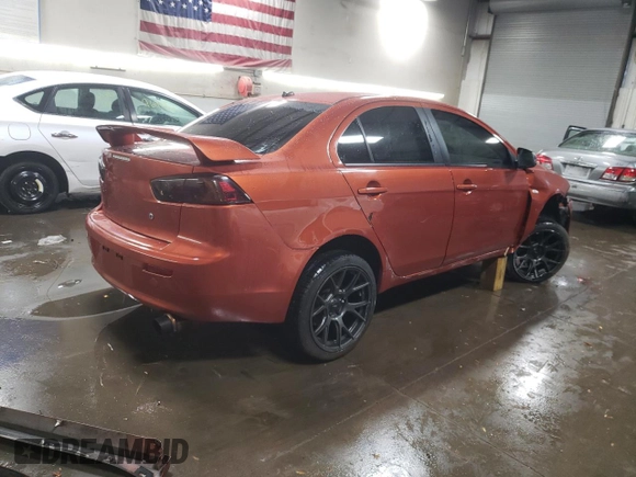 2009 Mitsubishi Lancer GTS with VIN JA3AU86W19U017039, listed as a Copart auction lot 77632694 with 205,150 mi miles and Salvage Title. Bid and sale history available at DreamBid. Image 3.