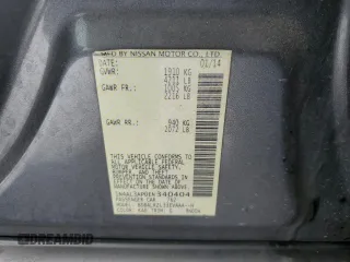 2014 Nissan Altima 2.5 S with VIN 1N4AL3AP0EN340404, listed as a Copart auction lot 46538465 with 208,127 mi miles and Salvage Title. Bid and sale history available at carsss.com. Image 14.