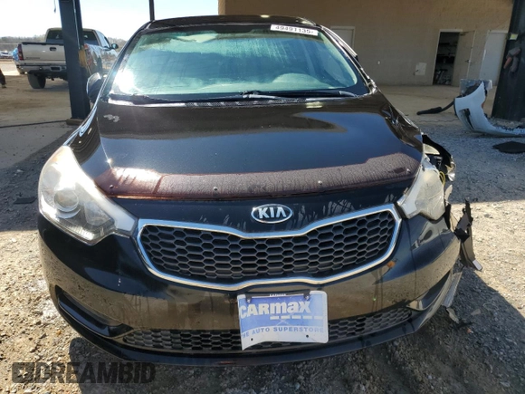 2015 Kia Forte LX with VIN KNAFK4A65F5313617, listed as a Copart auction lot 49491135 with 83,709 mi miles and Salvage Title. Bid and sale history available at carsss.com. Image 5.