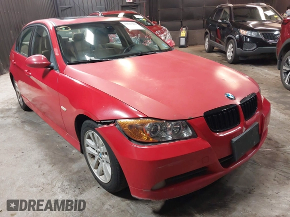 2006 BMW 3 Series 325i with VIN WBAVB13536KX46952, listed as a IAAI auction lot 41631283 with 202,504 mi miles and . Bid and sale history available at DreamBid. Image 1.